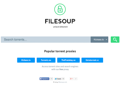FileSoup, un moteur de recherche de torrent qui n’aime pas Google ! | Time to Learn | Scoop.it