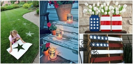8 Quick & Cheap Decoration Ideas for Your 4th of July Garden Party | 1001 Gardens ideas ! | Scoop.it