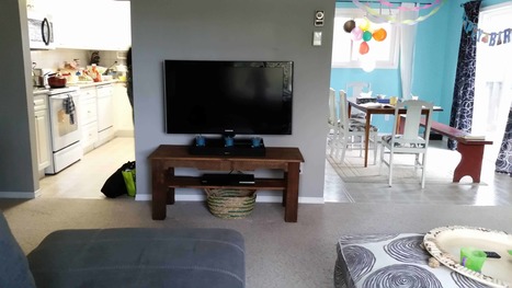 Pallet TV Stand | 1001 Pallets ideas ! | Scoop.it