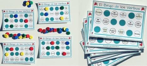 El bingo de los verbos -Orientacion Andujar | Español para los más pequeños | Scoop.it