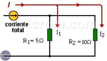 División de corriente en resistencias en paralelo | tecno4 | Scoop.it