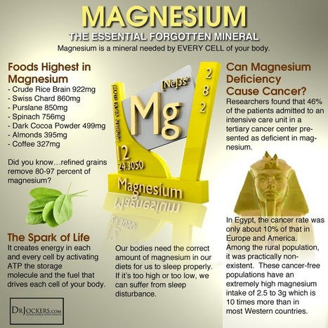 7 Ways Magnesium Improves Your Brain - DrJimenez | Accidents and Injuries | Scoop.it