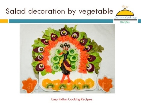 Salad Decoration In Indian Cooking Scoop It