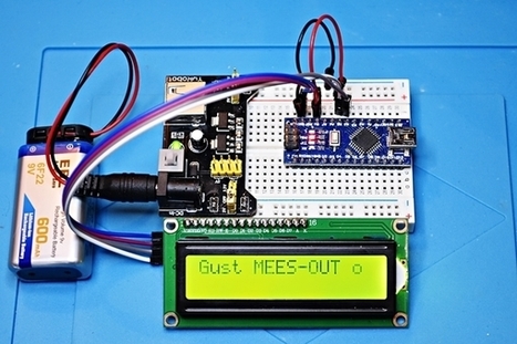 First Steps with the Arduino-UNO R3 and NANO | Maker, MakerED, Coding | Scrolling text with I2C-LCD1602  | 21st Century Learning and Teaching | Scoop.it