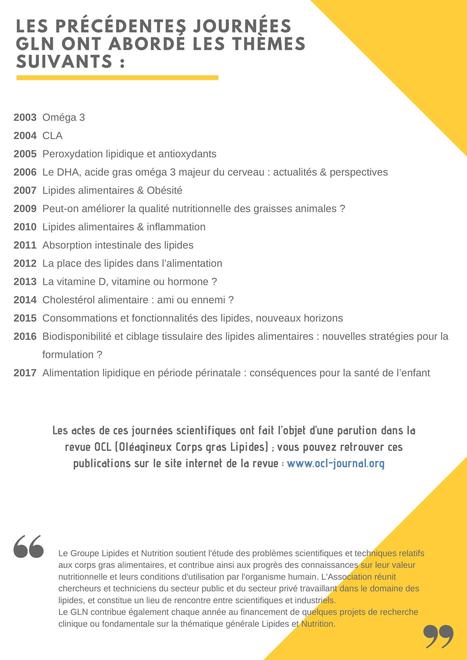 Journée GLN 2018 | Huiles végétales | Scoop.it