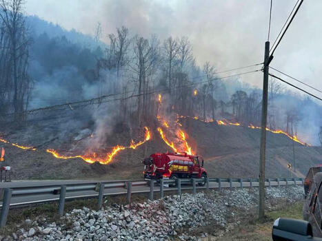 Strong winds fuel wildfires across Tennessee - WKRN.com | Operation Deimos | Scoop.it