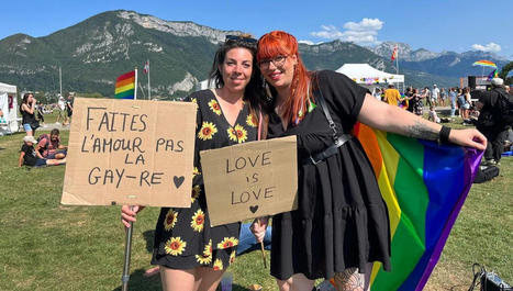 « La Pride c'est encore important en 2023 » : des milliers de personnes réunies à Annecy. | JamesO | Scoop.it