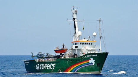 "Une décision politique inacceptable" : le bateau de Greenpeace n'aura pas le droit d'entrer dans le port de Nice pour le sommet de l'ONU sur les océans | Planète DDurable | Scoop.it