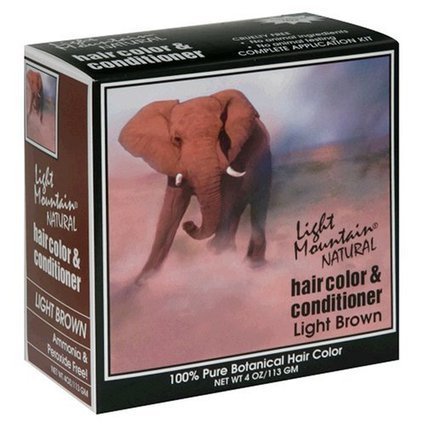 Light Mountain Natural Hair Color & Conditioner, Light Brown, 4 oz (113 g) (Pack of 3) | Hair Products Online | Scoop.it