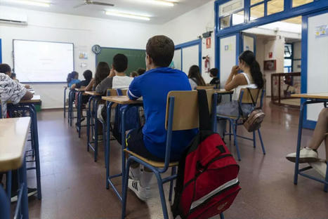 Una profesora pone un vídeo del 'Cara al sol' en una clase de primaria de un colegio público de León | Público | Educación | Scoop.it