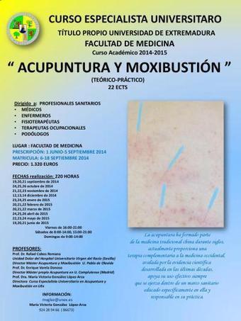 La Universidad de Extremadura forma a especialistas en acupuntura y moxibustión - Magonia | Escepticismo y pensamiento crítico | Scoop.it