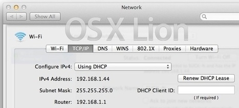 WiFi Dropping in OS X Lion? Here are Some Wireless Troubleshooting Solutions | Techy Stuff | Scoop.it