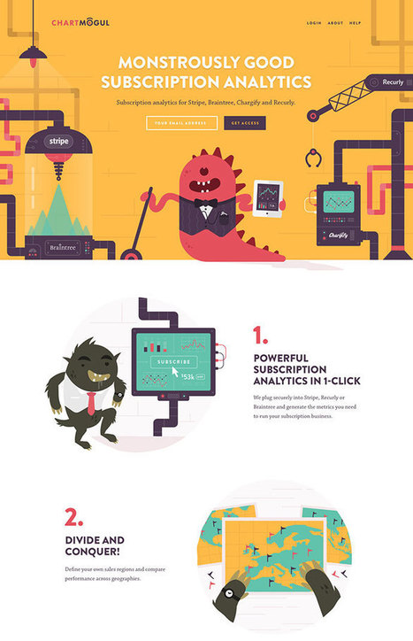 33 Brilliant Landing Page Design Concepts | Bashooka | Public Relations & Social Marketing Insight | Scoop.it