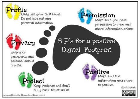 5P's for a Positive Digital Footprint | iGeneration - 21st Century Education (Pedagogy & Digital Innovation) | Scoop.it