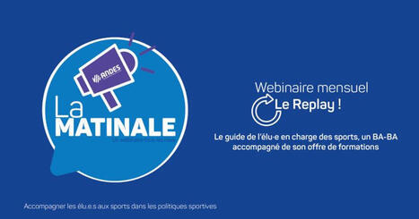 ANDES |&nbsp;Guide de l'&eacute;lu&middot;e en charge des sports | 1 - Etudes - Rapports - Chiffres Clefs | Scoop.it
