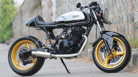 Suzuki Thunder 250 Cafe Racer - Grease n Gasoline | Cars | Motorcycles | Gadgets | Scoop.it