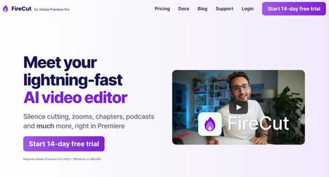 FireCut AI : Accélérez le montage vidéo avec l'intelligence artificielle | Site web et référencement | Scoop.it