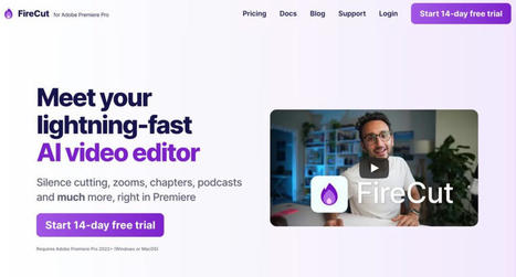 FireCut AI: Accélérez le montage vidéo avec l'intelligence artificielle | Les outils du Web 2.0 | Scoop.it