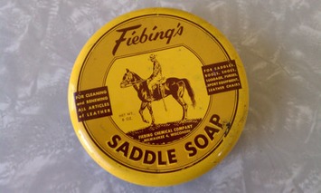Vintage 1950s Yellow Fiebing's Saddle Soap Tin Fiebing Chemical Company Milwaukee Wisconsin | Antiques & Vintage Collectibles | Scoop.it