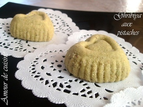 Ghribia, ghribiya ou ghriba aux pistaches | Petits gateaux, gateaux algeriens et gateau arabe | Scoop.it