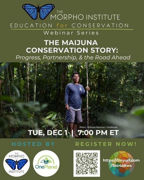 Dec. PD Webinar: The Maijuna Conservation Story & Your Classroom | RAINFOREST EXPLORER | Scoop.it