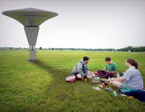 W.E.T. - Water Enhanced Tempelhof - Outdoor Water/Light Source by Christina Fenton, Haiden Goggin, Jonathan Holland, and Anthony Traviglini &raquo; Yanko Design | Eco-conception | Scoop.it