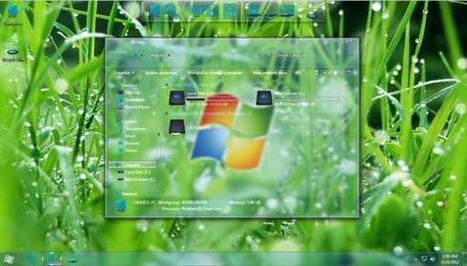 Glass theme windows 11. Темы виндовс 7. Стеклянные темы для Windows 7. Прозрачное окно win7. Тема Виста для Windows 7.