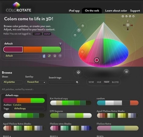 Sitios web para quien trabaja con colores | #TRIC para los de LETRAS | Scoop.it