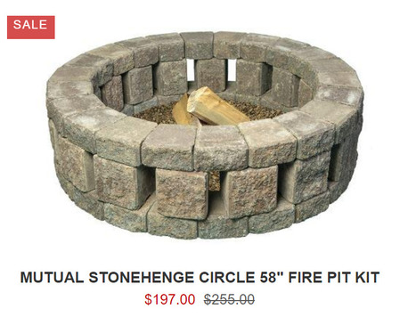 Online Sale Mutual Fire Pit Kits Brick Click