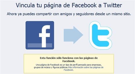 facebook.com/twitter – Para copiar tus actualizaciones de Facebook en Twitter | Utilización de Twitter la Educación | Scoop.it