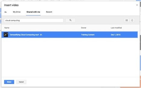 Insert videos from Google Drive in Google Slides | iGeneration - 21st Century Education (Pedagogy & Digital Innovation) | Scoop.it