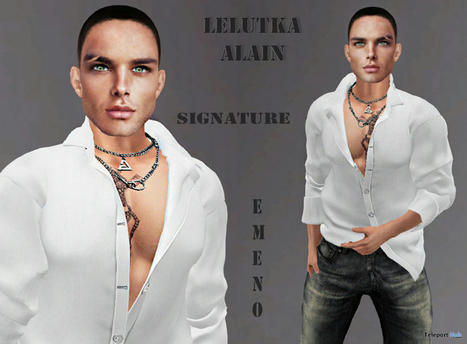 Nick Shape For Lelutka Alain Mesh Head 10L Promo by Emeno | Teleport Hub - Second Life Deals | Second Life Freebies | Scoop.it