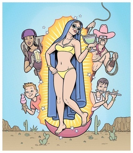 'Virgen' de Guadalupe en bikini ~ De Avanzada | Religiones. Una visión crítica | Scoop.it