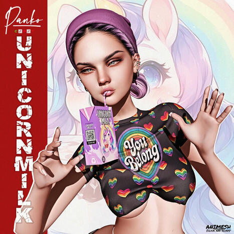 Unicorn Milk June 2025 Group Gift by Panko | Teleport Hub - Second Life Freebies | Teleport Hub | Scoop.it