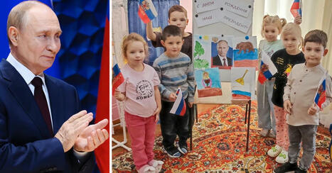 Ryska förskolebarn och skolelever gratulerade Putin på 73-årsdagen | 1Uutiset - Lukemisen tähden | Scoop.it