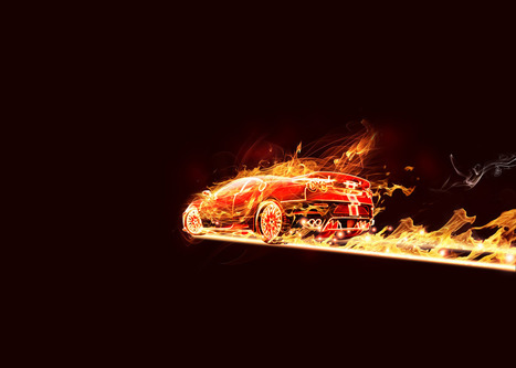 Flaming Car in Photoshop | Photoshop Photo Effects Journal | Scoop.it