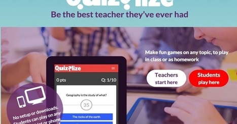 A must-use tool for creating quiz games | Creative teaching and learning | Scoop.it