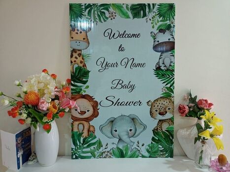 Baby Shower Guest Welcome Sign! | Creative Signage & Innovative Printing Trends | Scoop.it