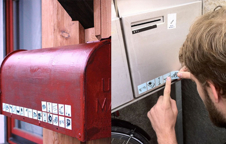 Free Mailbox Stickers Signify Goods Residents Are Willing to Lend Neighbors - PSFK | Peer2Politics | Scoop.it