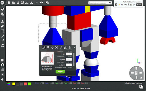 3DTIN: creador de diseños 3D | Didactics and Technology in Education | Scoop.it