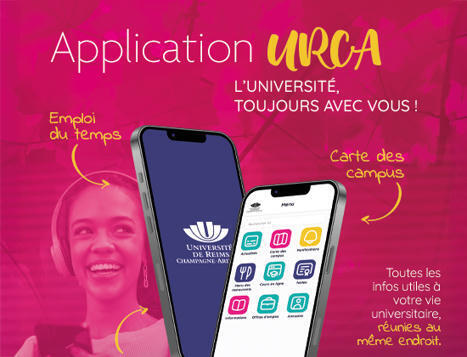 L’URCA lance son application mobile officielle ! | Le fil d'actualités de l'URCA | Scoop.it
