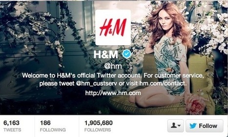 How H&M uses Facebook, Twitter, Pinterest and Google+ | Design, Science and Technology | Scoop.it
