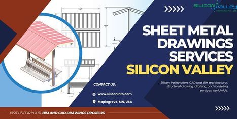 Sheet Metal Drawings Services Provide - USA | CAD Services - Silicon Valley Infomedia Pvt Ltd. | Scoop.it