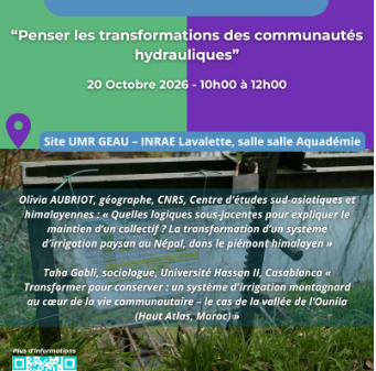 Penser les transformations des communaut&eacute;s hydrauliques | Gestion de l'eau | Scoop.it