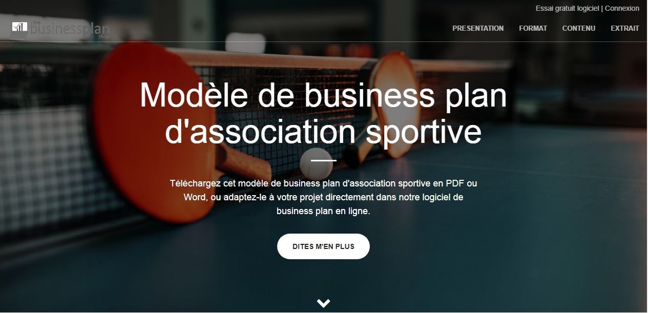 Modele De Business Plan D Association Sp