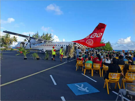 Air Tahiti reçoit son premier ATR 72-600 | AERONAUTIQUE NEWS - AEROSPACE POINTOFVIEW - AVIONS - AIRCRAFT | Scoop.it