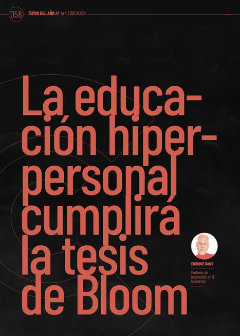 Inteligencia artificial y educaci&oacute;n: en el anuario de Computing &raquo; Enrique Dans | gpmt | Scoop.it