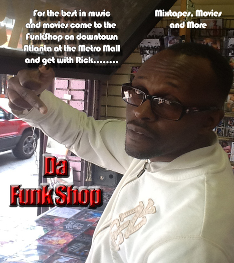 Go see Rick @DaFunkShop downtown Atl in 5 points | GetAtMe | Scoop.it