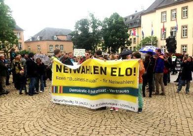 Manifestation Neiwahlen elo: un succès mitigé | Luxembourg (Europe) | Scoop.it