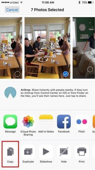 How to email more than five photos at once in iOS 10 - CNET | iPads, MakerEd and More  in Education | Scoop.it